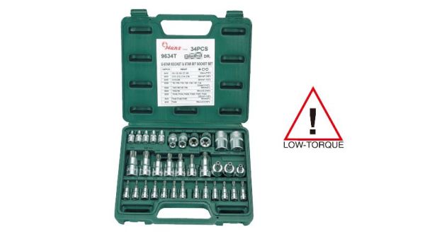 Набор головок и бит // Hans