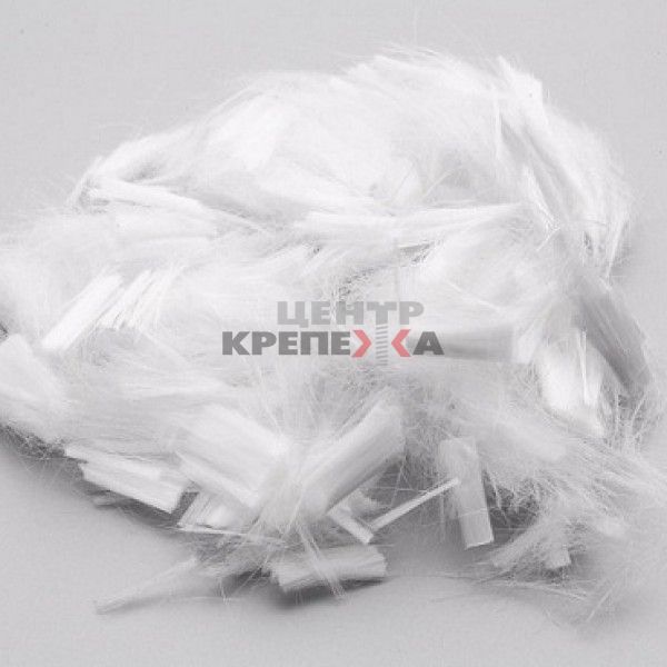 Стекловолокно фибра армирующая добавка к бетонным смесям (10кг)