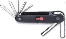 Набор шестигранных ключей короткие 7 шт., №1,5-№10