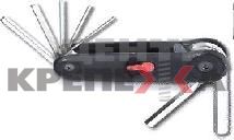 Набор шестигранных ключей 8 шт., TORX, Т9-Т40 // W