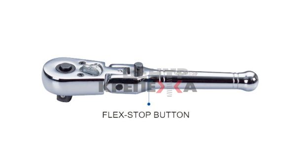 Трещотка шарнирная с быстрым сбросом // Hans