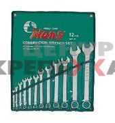 Комплект ключей комбинированных // Hans