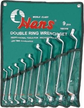 Комплект накидных ключей 75° // Hans