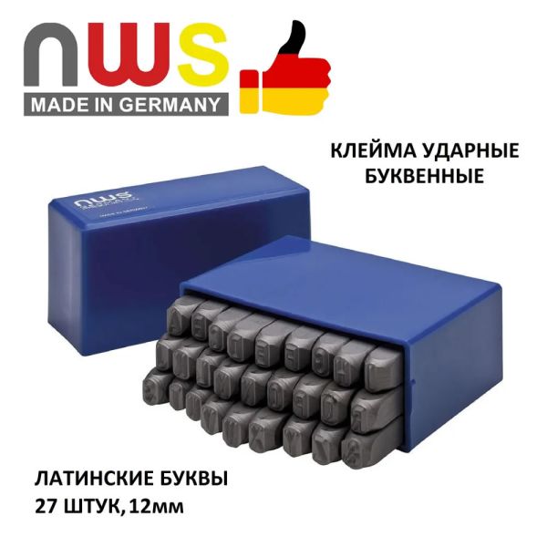 Набор клейм латинских букв // NWS