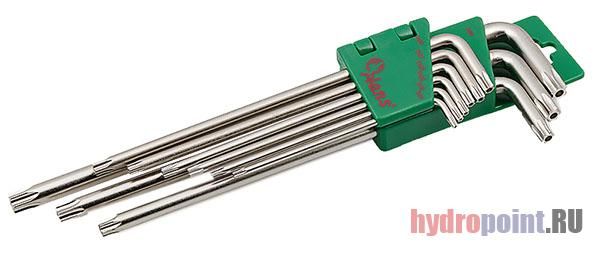 Комплект шестигранных ключей  удлиненных (звездочк