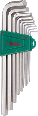 Комплект шестигранных ключей  удлиненных (звездочк