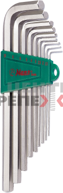 Комплект шестигранных ключей  удлиненных (звездочк