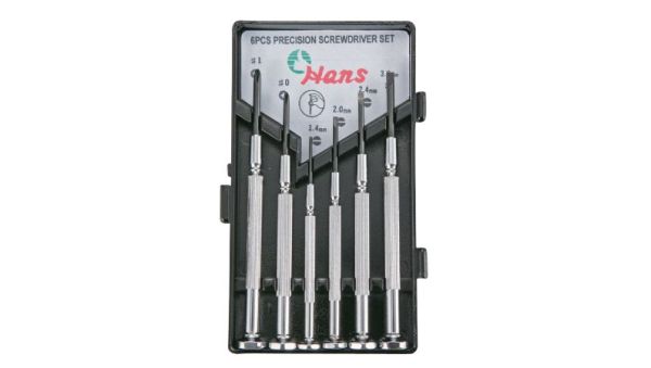 Набор отверток мини металл. ручка // Hans