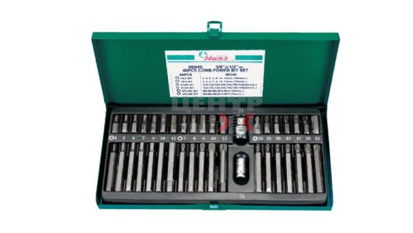 Набор бит 3/8" 1/2" // Hans