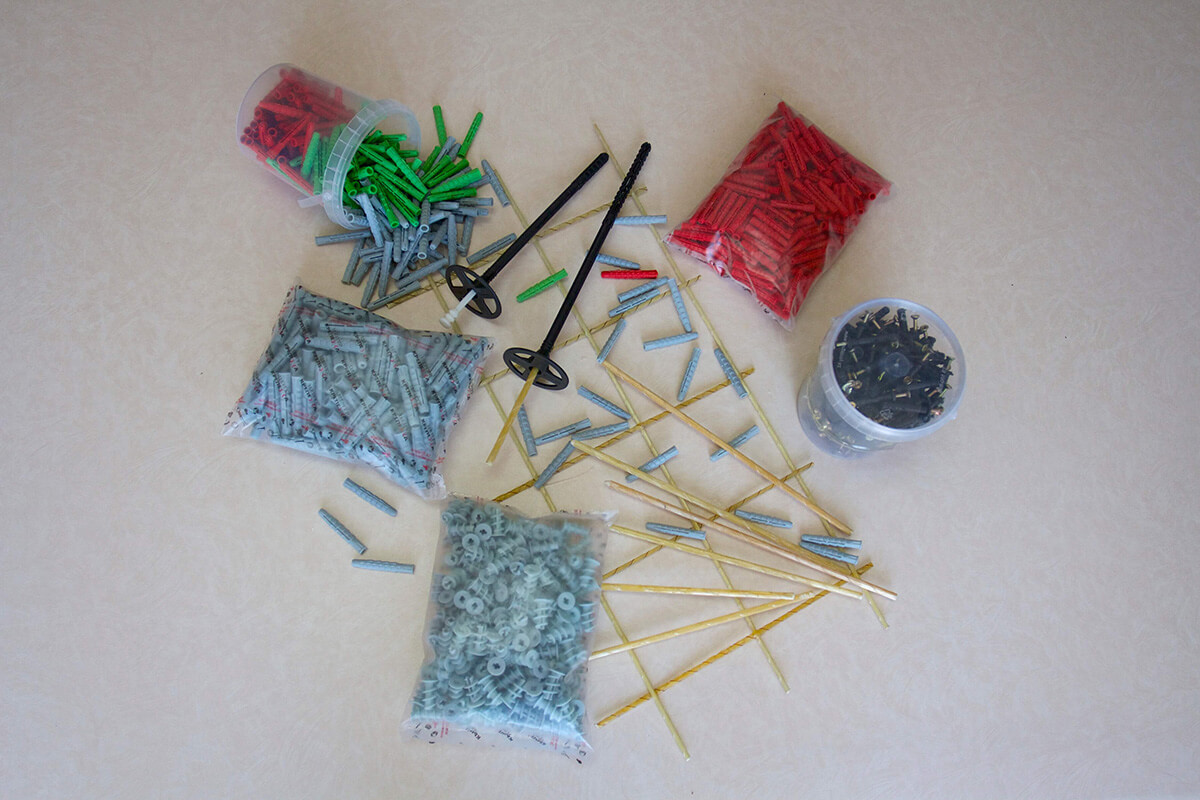 Производство дюбелей Производство дюбелей